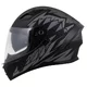 Cassida Orbit StriX Motorradhelm schwarz matt/grau