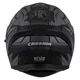 Cassida Orbit StriX Motorradhelm schwarz matt/grau