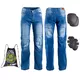 W-TEC Davosh Herren Motorradjeans - blau - blau
