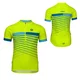 Kinder-Radtrikot Etape Lucky - žlutá fluo/modrá - žlutá fluo/modrá