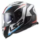 Motorradhelm LS2 FF800 Storm II Racer Rot Blau