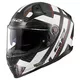 Motorradhelm LS2 FF811 Vector II Carbon Strong Gl. Weiß
