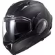 LS2 FF900 Valiant II Solid P/J Klappbares Motorradhelm - Matt Schwarz