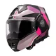 Flip-up Motorradhelm LS2 FF901 Advant X Ultra Grau Lila P/J