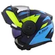 Klappbarer Motorradhelm LS2 FF902 Scope II Duria Blau H-V Gelb