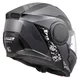 Klappbarer Motorradhelm LS2 FF902 Scope II Oxyd Black Titanium