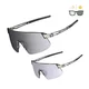 Photochromatische Sonnenbrille Altalist Hayate R2 Photochromatisch - šedá se stříbrnými skly