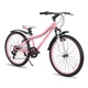 Hiland Climber 24" Junior-Mountainbike • 140–160 cm - schwarz