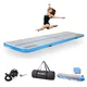 Airtrack inSPORTline Airstunt 400x100x10 cm weiß mit elektrischer Pumpe