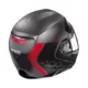 Nolan N100-5 Plus Distinctive N-Com Motorradhelm - Glänzendes Schwarz-Rot