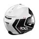 Nolan N100-5 Plus Distinctive N-Com Motorradhelm - Glänzendes Schwarz-Rot