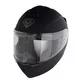 Motorradhelm Yohe 938 Double Visor - mattschwarz