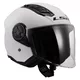 Motorradhelm LS2 OF616 Airflow II Solid Gloss White