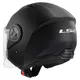 Motorradhelm LS2 OF616 Airflow II Solid Matt Black