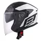 Cassida Jet Tech Corso Motorradhelm - schwarz matt/gelb hi-vis
