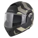 Cassida MultiFlip Korp P/J Klapp-Motorradhelm - černá matná/písková/khaki