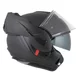 Cassida MultiFlip Solid BlackOut P/J Klapp-Motorradhelm - černá matná/černá