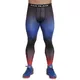 BAS BLACK Quantum Herren Leggings - blau-rot