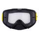 Motocross-Brille RedBull Spect Evan, schwarz, klares Plexiglas