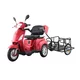 inSPORTline Zorica Elektro-Dreirad mit Anhänger - rot