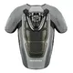 Alpinestars Tech-Air® 5 Airbag System Airbagweste - grau-schwarz