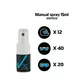 Superhydrophobisches Spray VisioDry 15ml