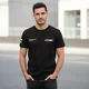 W-TEC Unterschrift T-Shirt - schwarz - schwarz