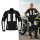W-TEC Warao Lady Moto Jacke - schwarz-fluo - schwarz-fluo