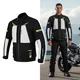 W-TEC Warao Motorradjacke - schwarz-fluo - schwarz-fluo
