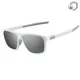 Altalist Kay L1 polarisierte Sonnenbrille - bílá se stříbrnými skly - bílá se stříbrnými skly