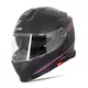 W-TEC Venero Klapphelm - Glossy Black-Neon Yellow