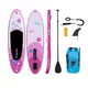 Paddleboard mit Zubehör inSPORTline Wavelet 9'6" - grün - rosa